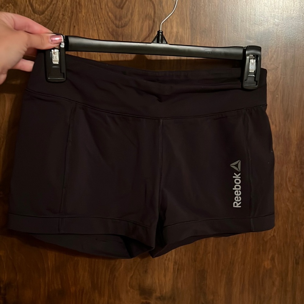 Black Reebok Playdry shorts | size:XS